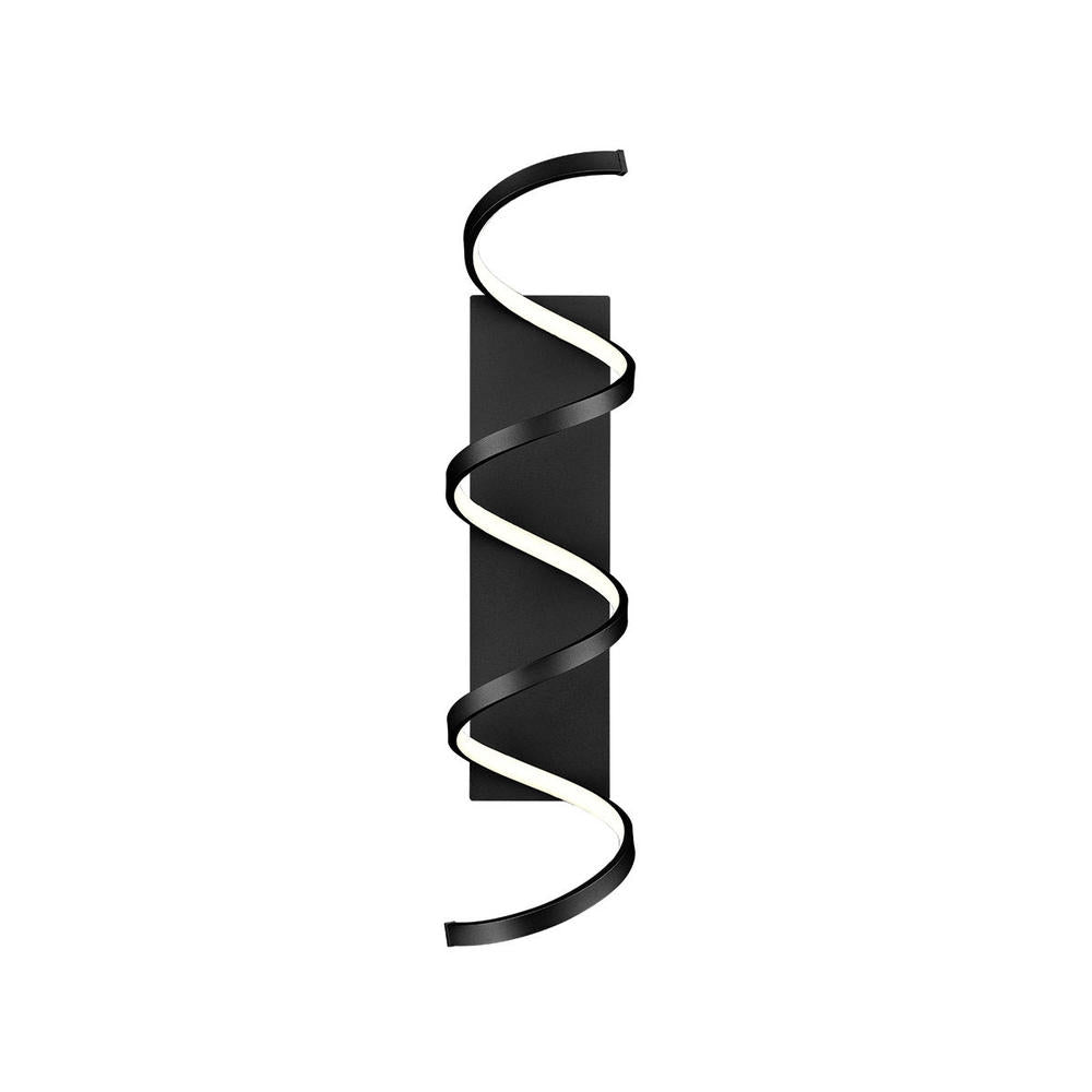Kuzco Synergy WS93730-BK Wall Sconce, 36W, Black