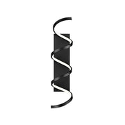 Kuzco Synergy WS93730-BK Wall Sconce, 36W, Black
