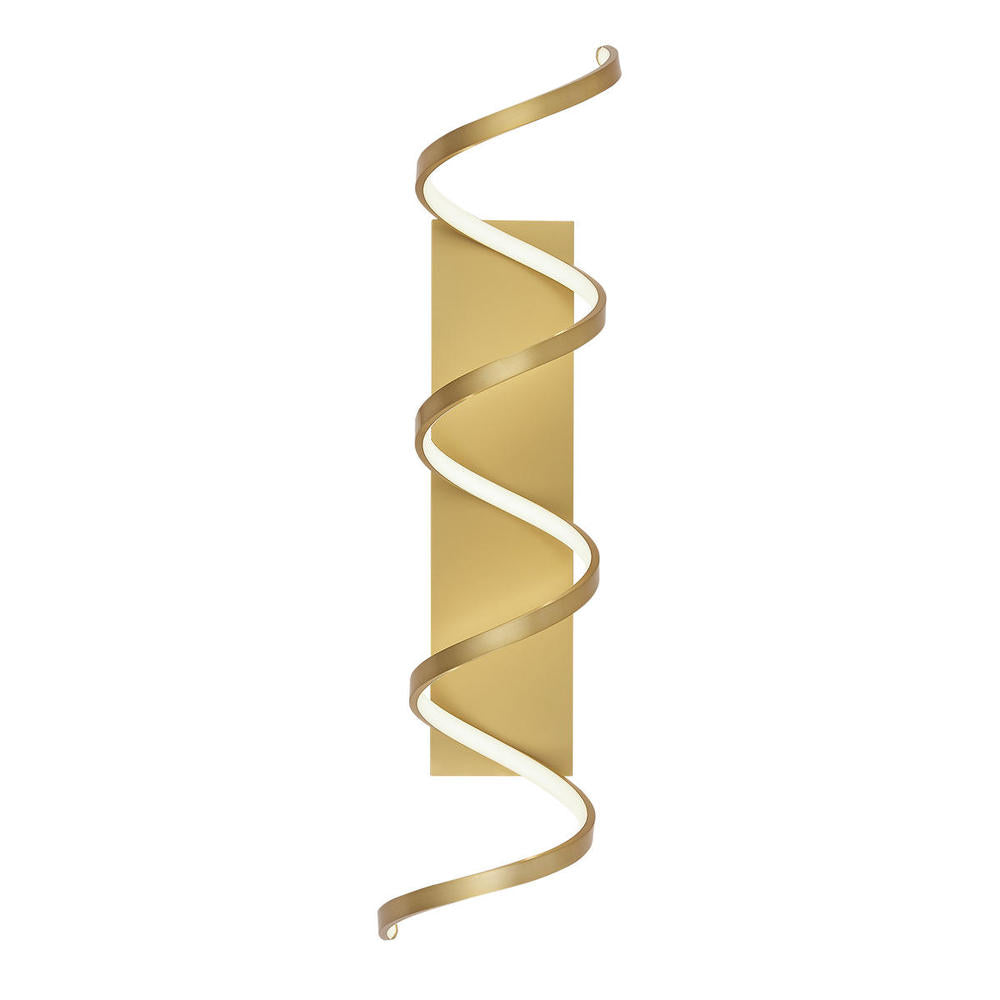 Kuzco Lighting WS93736-AN Wall Sconce, Antique Brass, 36-in, LED