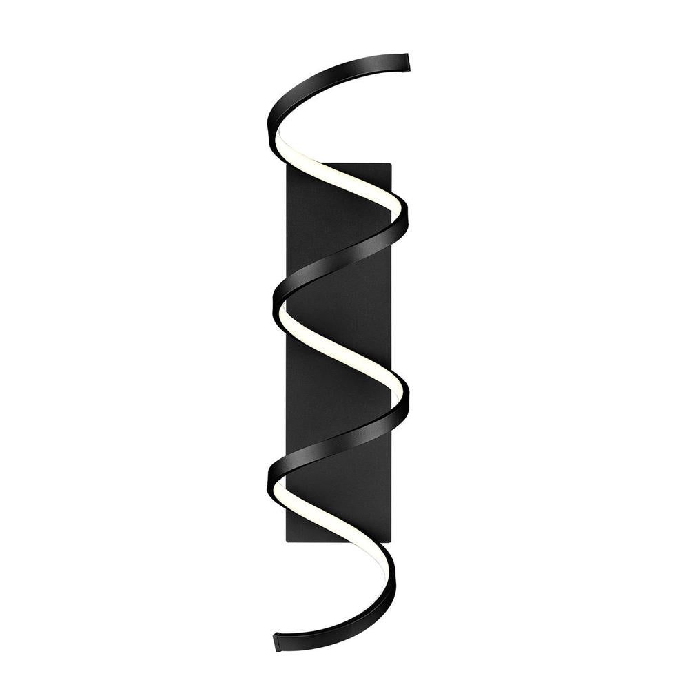 Kuzco Synergy WS93736-BK Wall Sconce, LED, Black