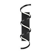 Kuzco Synergy WS93736-BK Wall Sconce, LED, Black