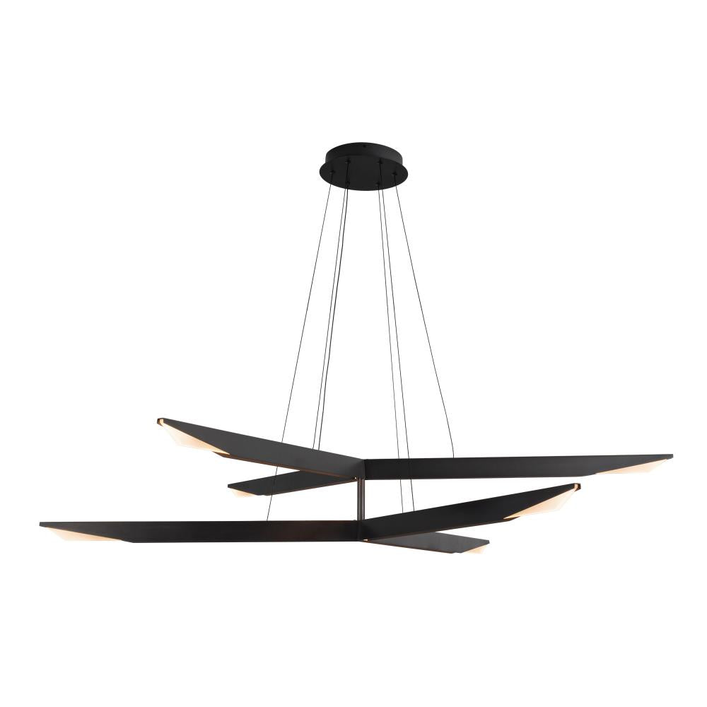 Kuzco Tachi CH64242-UB-UNV-010 Chandelier, 49W, Urban Bronze