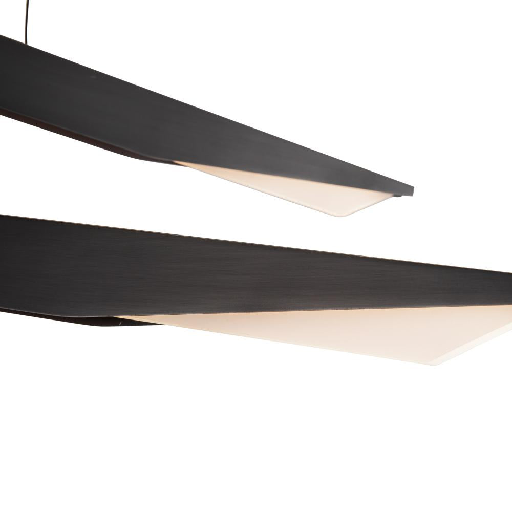 Kuzco Tachi CH64242-UB-UNV-010 Chandelier, 49W, Urban Bronze