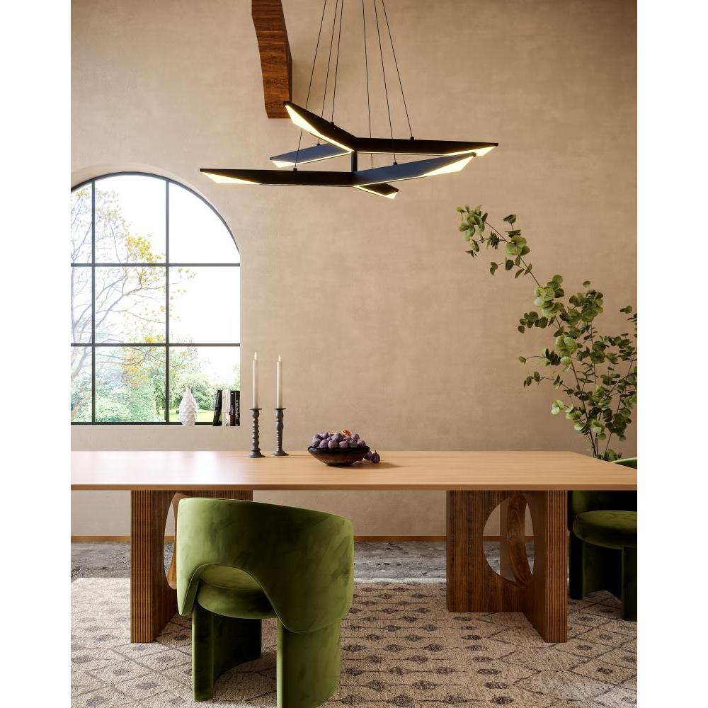 Kuzco Tachi CH64242-UB-UNV-010 Chandelier, 49W, Urban Bronze