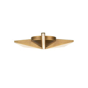 Kuzco Tachi FM64215-VB Flush Mount, LED, Vintage Brass