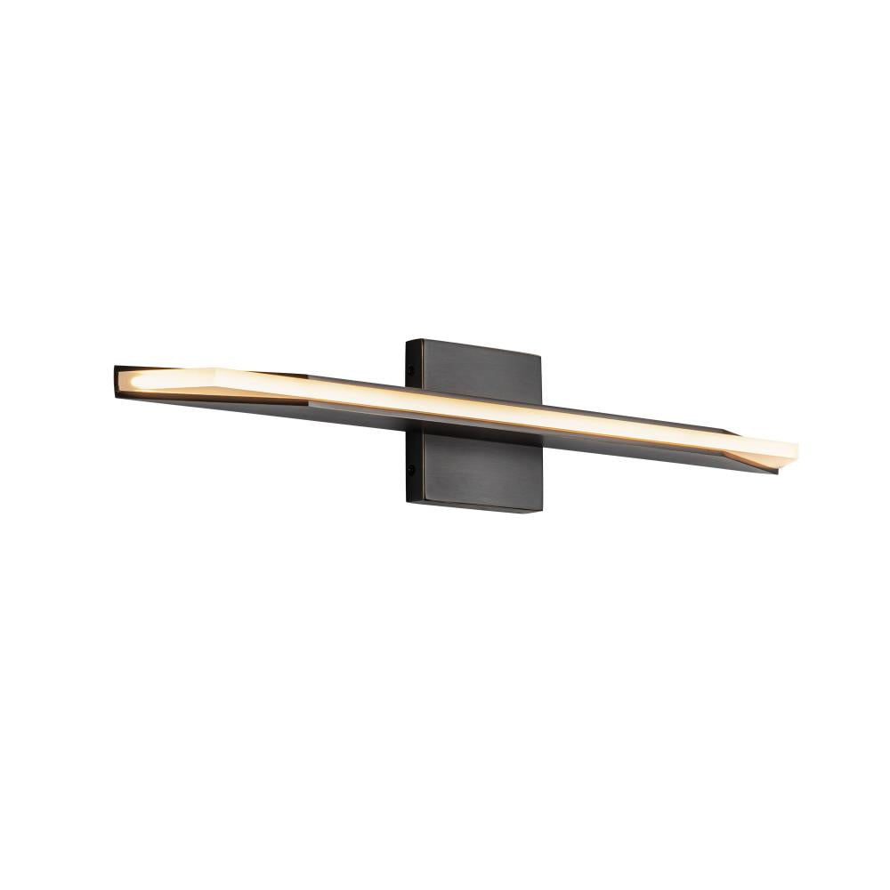 Kuzco Lighting VL64225-UB Tachi 25-in Urban Bronze LED Vanity Light Fixture, UL Damp Rated, Satin Nickel