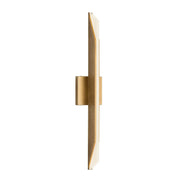 Kuzco Tachi VL64225-VB Vanity Light Fixture, UL Damp Rated, Vintage Brass