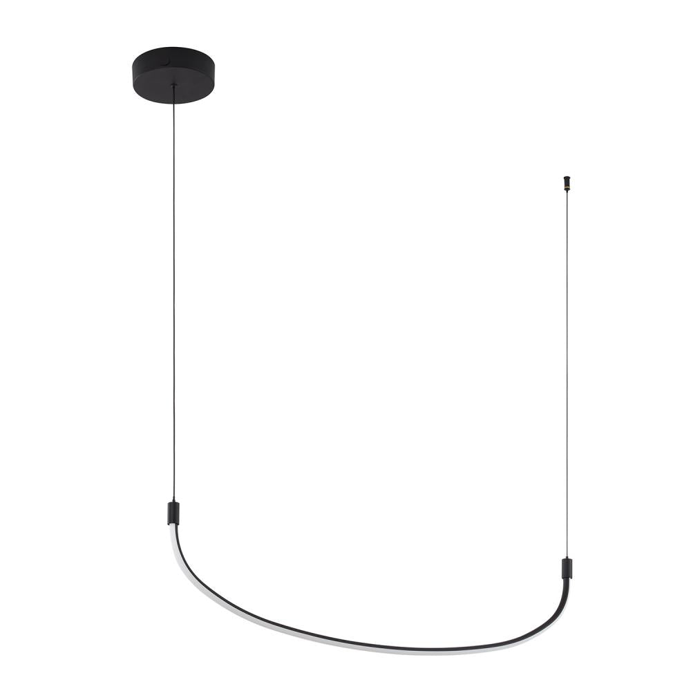 Kuzco Talis LP89036-BK Linear Pendant, LED, Black