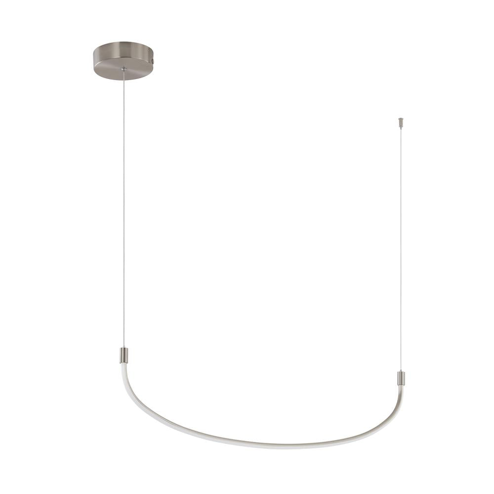 Kuzco Lighting LP89036-BN Linear Pendant, 36-in, Brushed Nickel