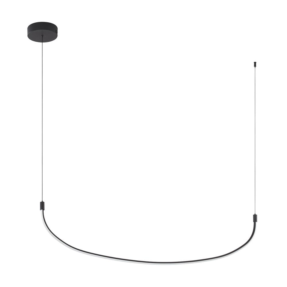 Kuzco Talis LP89048-BK Linear Pendant, LED, Black