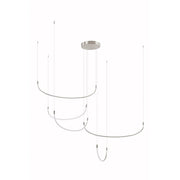 Kuzco Talis MP89570-BN Multi Pendant, UL Damp Rated, Brushed Nickel
