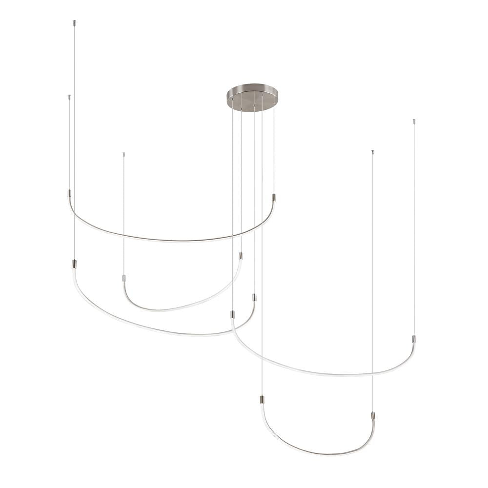 Kuzco Talis MP89590-BN Multi Pendant, LED, Brushed Nickel
