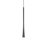 Kuzco PD15816-BK Taper 16-in Black LED Pendant, 7W Watt, Black