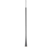 Kuzco Taper PD15824-BK Pendant Light Fixture, UL Damp Rated, Black