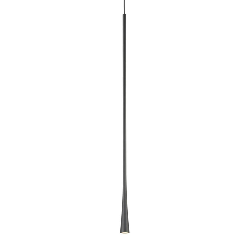 Kuzco PD15832-BK Taper 32-in LED Pendant Light Fixture, UL Listed, Black