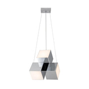Kuzco Tetra PD20616-CH-UNV Pendant Light Fixture, LED, Chrome