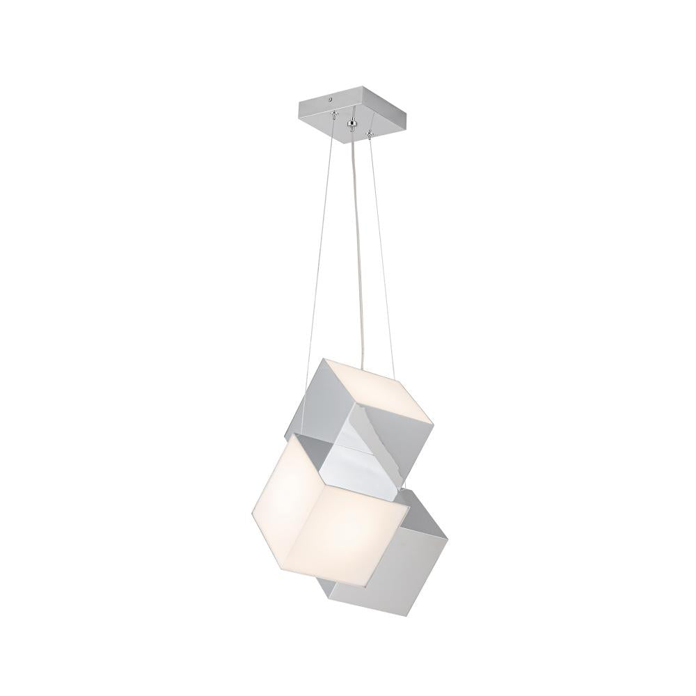 Kuzco Tetra PD20616-CH-UNV Pendant Light Fixture, LED, Chrome
