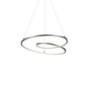 Kuzco PD11119-AS Twist 19-in LED Pendant, UL Damp Rated, Antique Silver