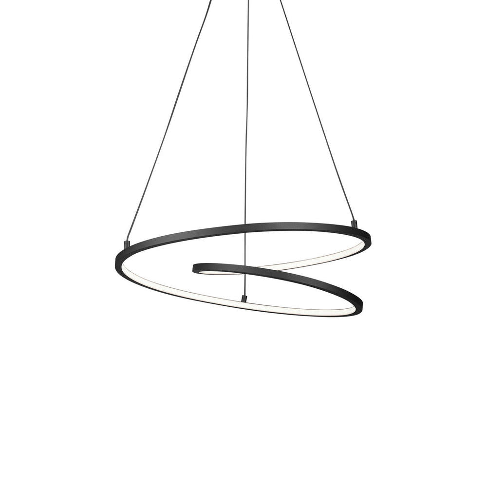 Kuzco Twist PD11119-BK Pendant, Custom Options Available, Black