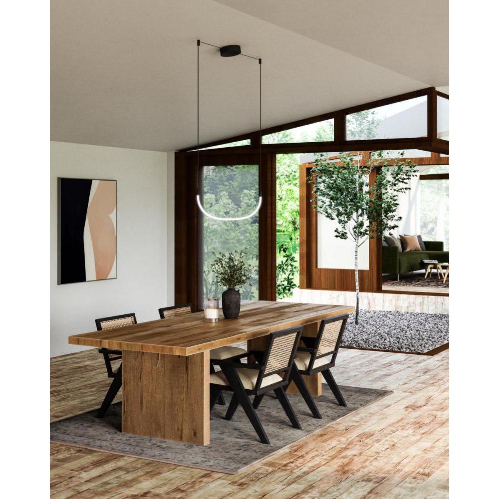 Kuzco Talis LP89048-BK Linear Pendant, LED, Black