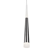 Kuzco Lighting 402501CH-LED Pendant, 6W LED, Cone-shaped, Chrome
