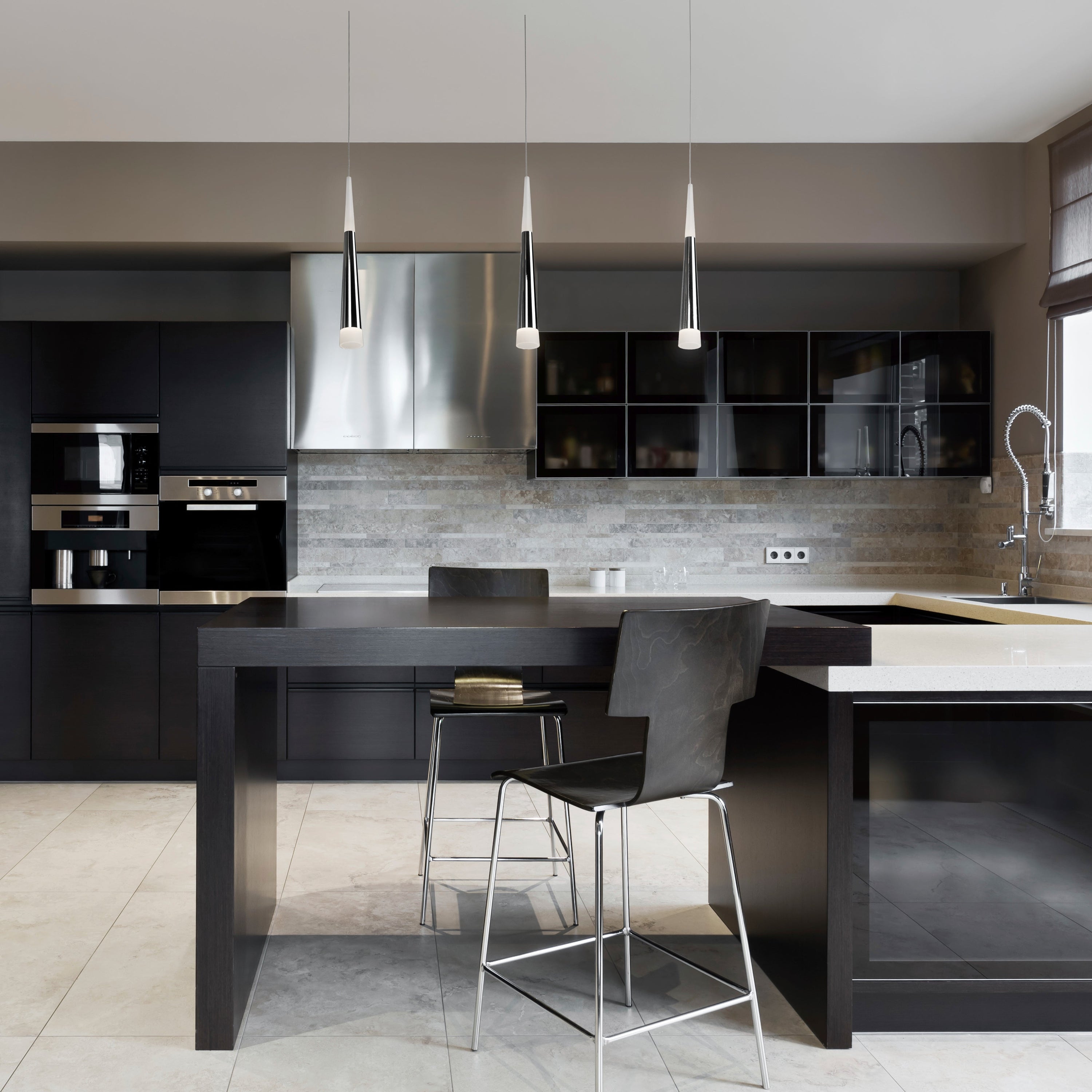 Ultra 2-in Chrome LED Pendant