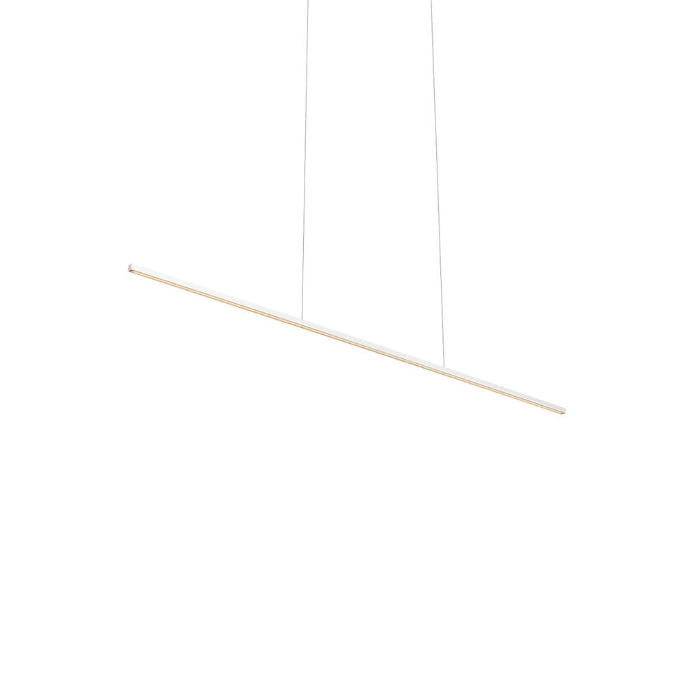 Kuzco Vega Minor 18248-WH Linear Pendant, UL Damp Rated, White