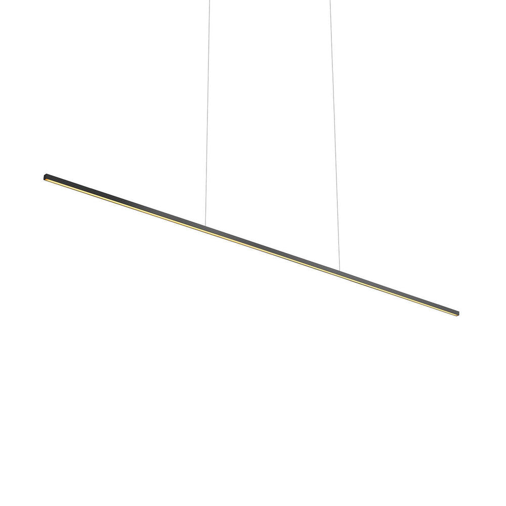 Kuzco Vega Minor LP18260-BK LED Linear Pendant, UL Damp Rated, Black