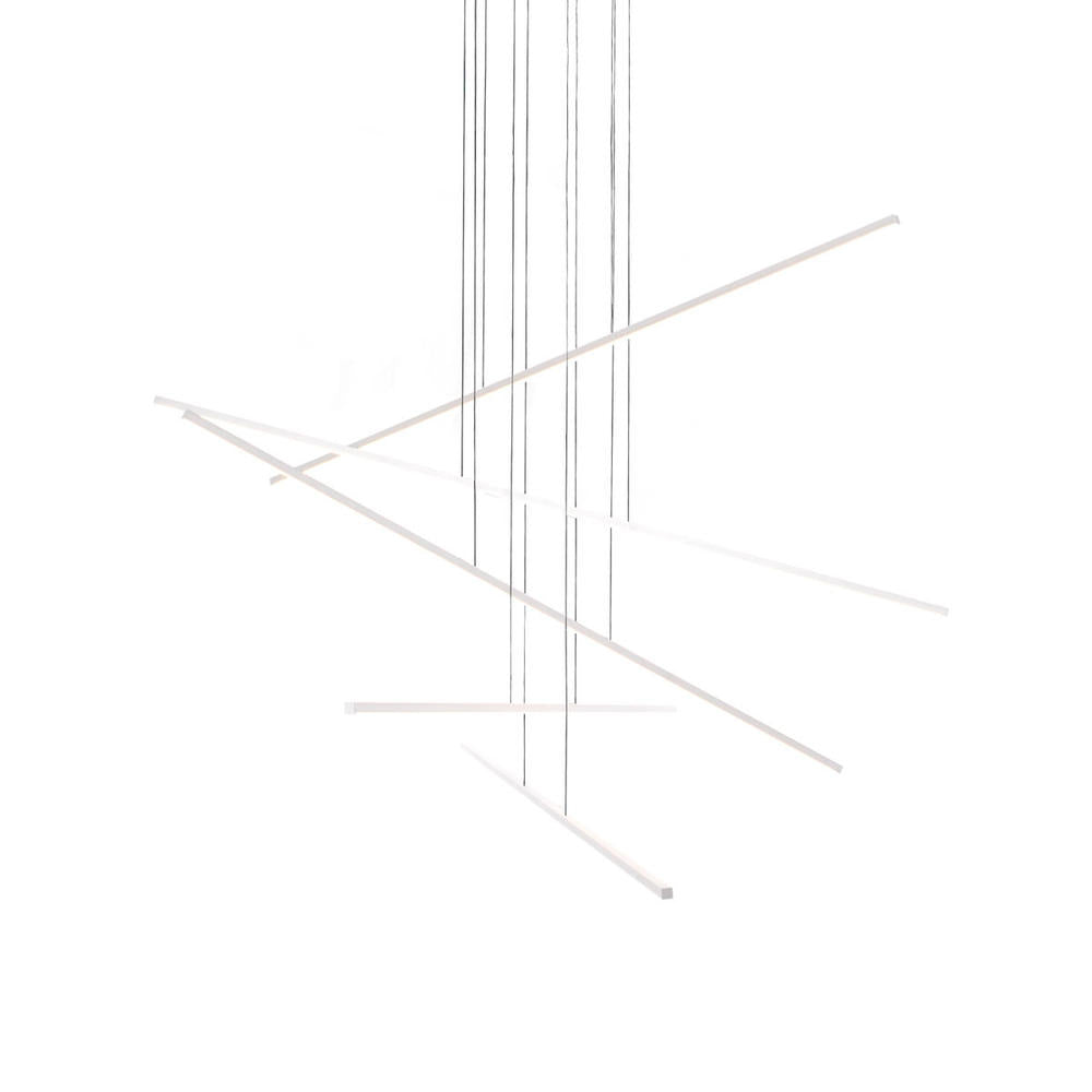 Kuzco Vega Minor MP18205-WH Multi Pendant, 5 Head, LED, White