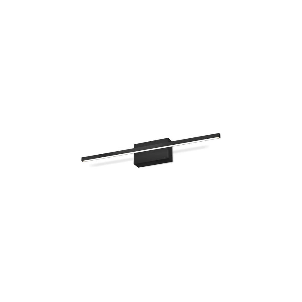 Kuzco Vega Minor VL18224-BK Vanity Light Fixture, UL Damp Rated, Black