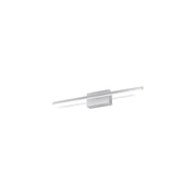 Kuzco Vega Minor 24-in Vanity Light Fixture, UL Damp Rated, Brushed Nickel