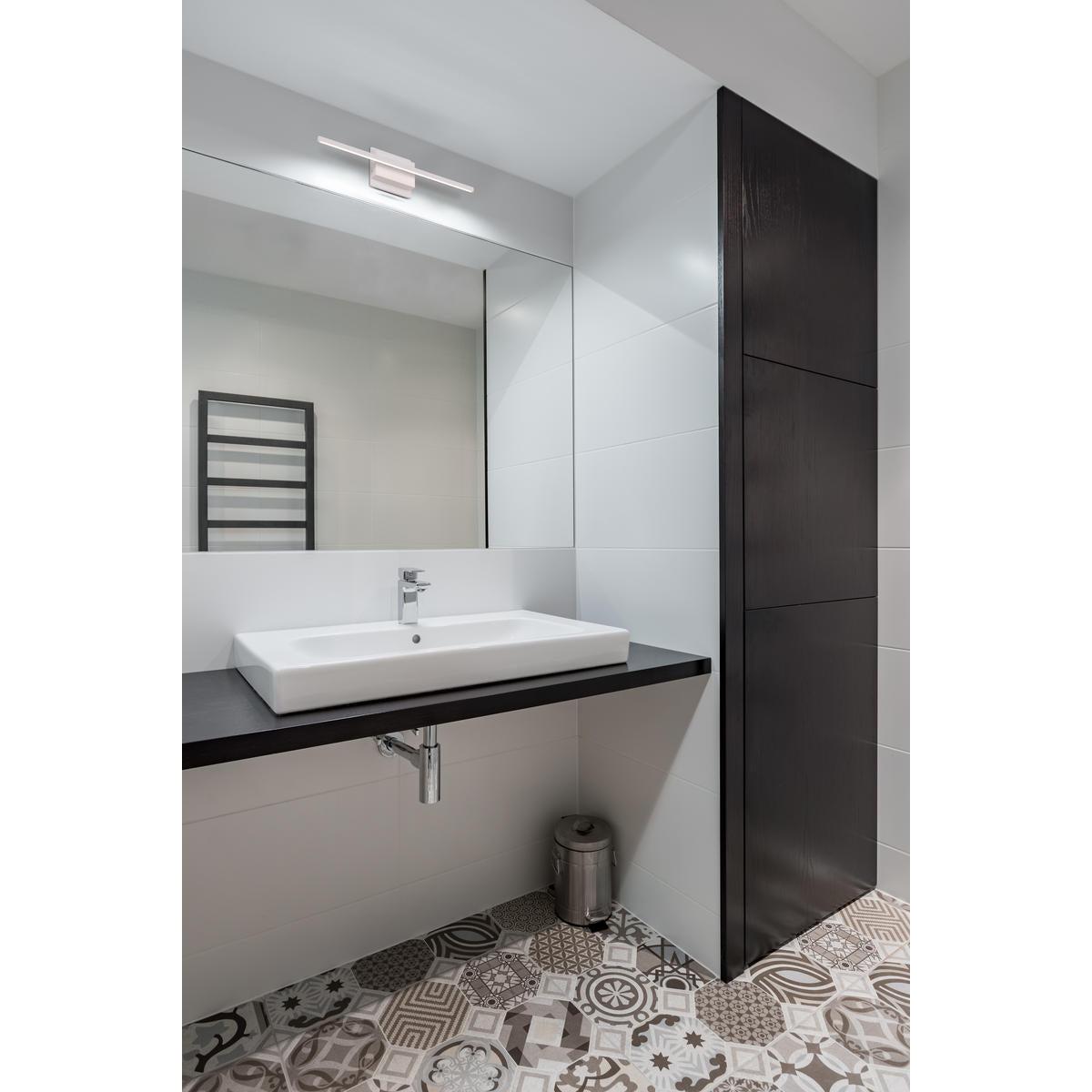 Kuzco Vega Minor VL18224-WH Vanity Light Fixture, UL Damp Rated, White