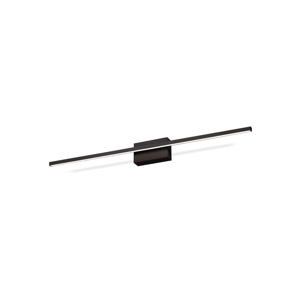 Kuzco Vega Minor VL18236-BK Vanity Light Fixture, UL Damp Rated, Black