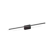 Kuzco Vega Minor VL18236-BK Vanity Light Fixture, UL Damp Rated, Black