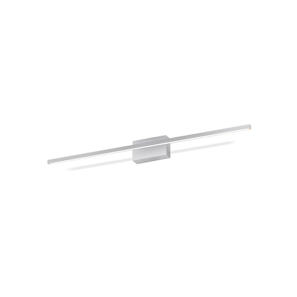 Kuzco Vega Minor VL18236-BN Vanity Light Fixture, UL Damp Rated, Brushed Nickel