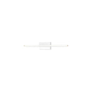 Kuzco Vega Minor WS18224-WH Wall Sconce, UL Damp Rated, White