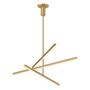 Kuzco Lighting VEGA CH10356-GD Modern Vega 56-in Chandelier - Brushed Gold