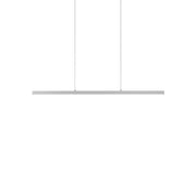 Kuzco Vega LP10345-BN Linear Pendant Light Fixture, UL Damp Rated, Brushed Nickel
