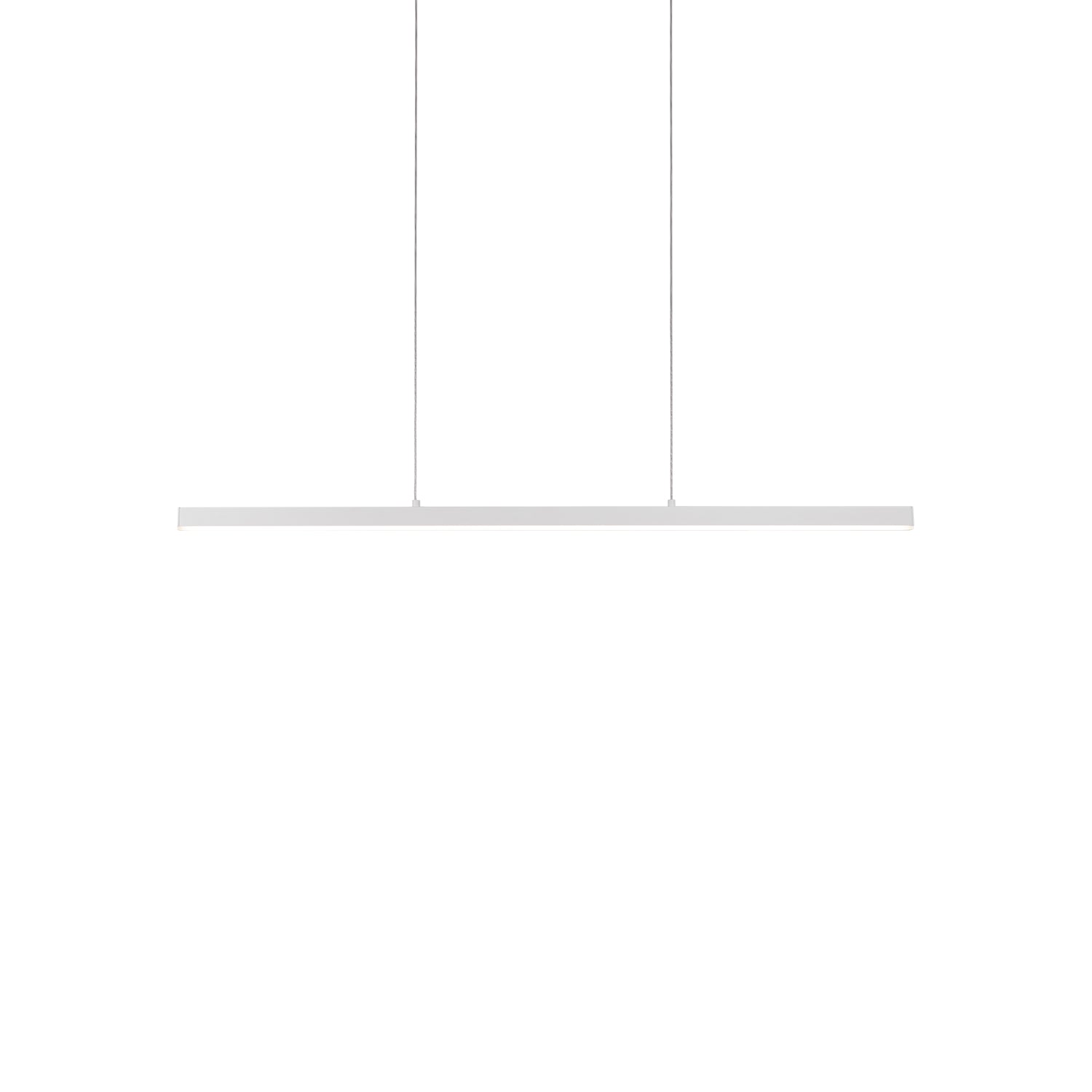 Vega 45-in White LED Linear Pendant