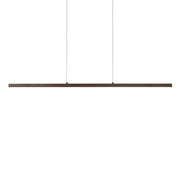 Kuzco Vega LP10356-BK-2700K Linear Pendant, UL Damp Rated, Black