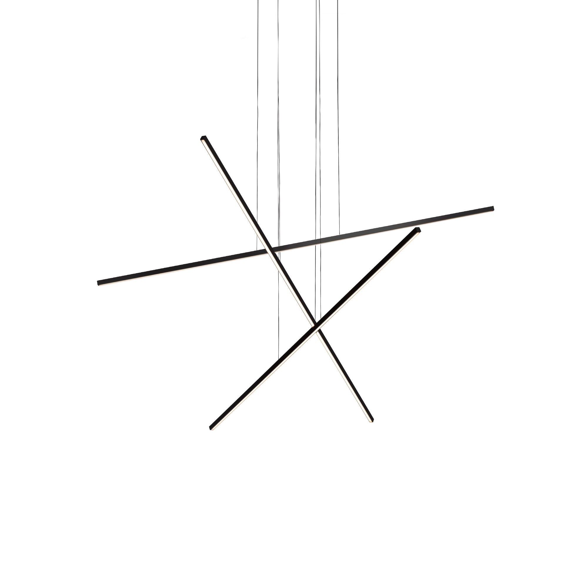 Vega Minor, Multi Pendant, 47.25" – Black – MP18203-BK-UNV