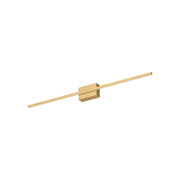 Kuzco Vega Minor VL18236-BG LED Vanity Light Fixture, UL Damp Rated, Brushed Gold