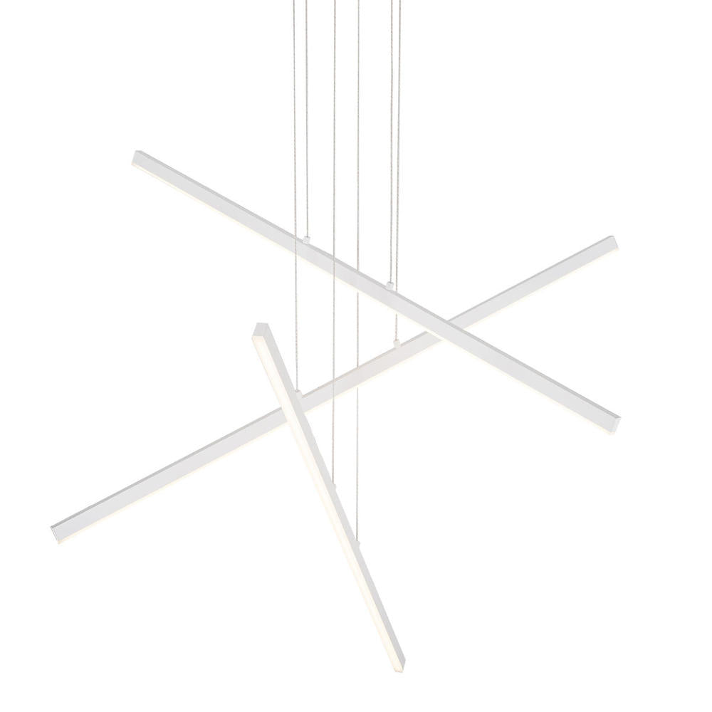 Kuzco Vega MP10303-WH Multi Pendant, 92W Watt, White