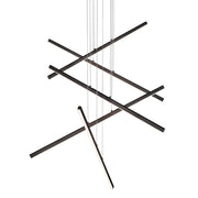 Kuzco Vega MP10305-BK 5 Head Multi Pendant, 158W, Black