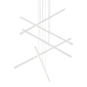 Kuzco Vega MP10305-WH Multi Pendant, 158W, Adjustable Height, White