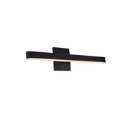 Kuzco Vega VL10323-BK Vanity Light Fixture, UL Damp Rated, Black