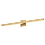 Kuzco Vega VL10337-BG-2700K Vanity Light Fixture, UL Damp Rated, Brushed Gold