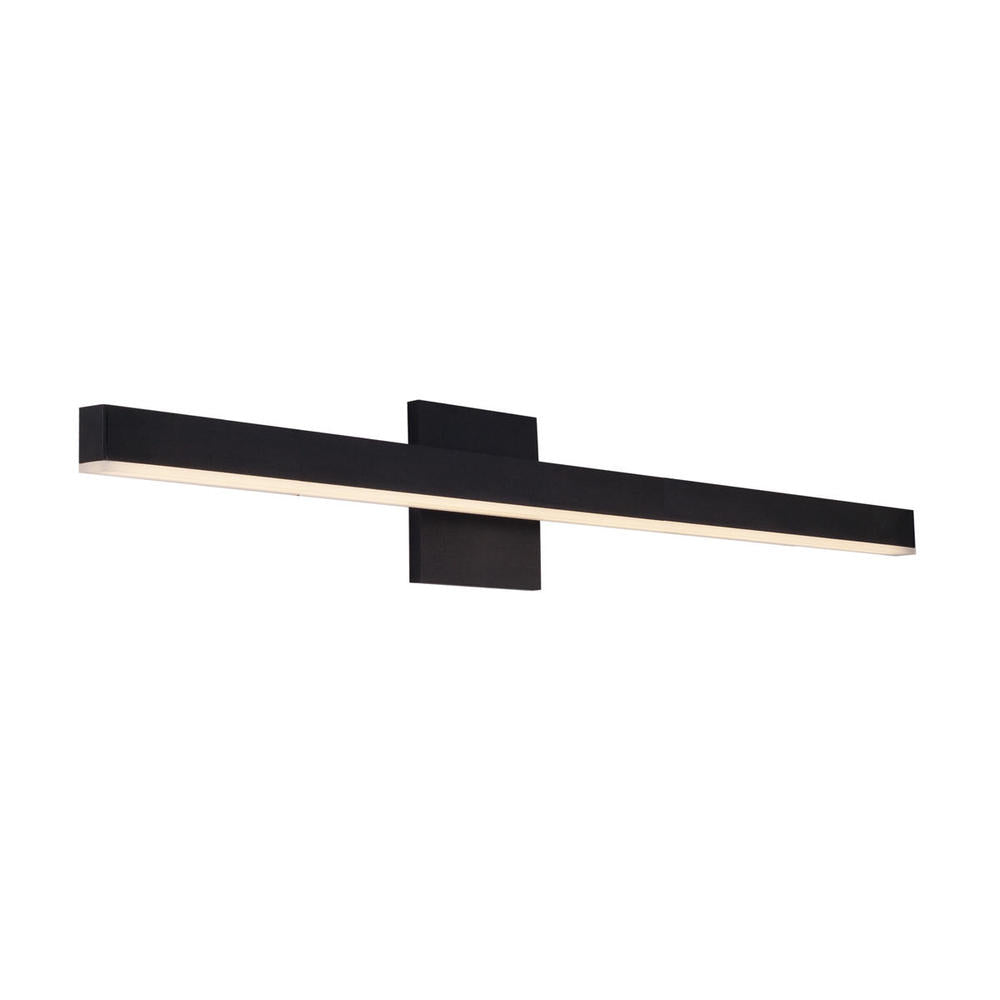 Kuzco Vega VL10337-BK Vanity Light Fixture, UL Damp Rated, Black
