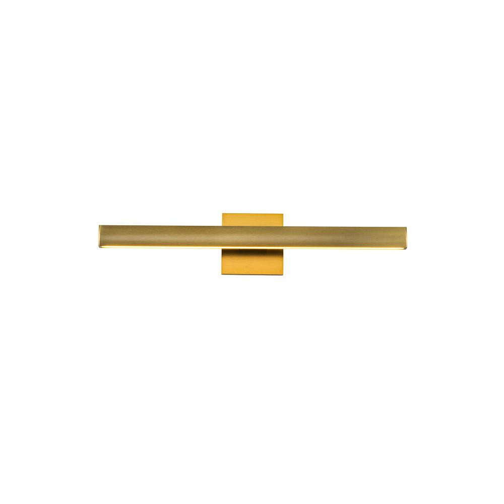 Kuzco Vera VL20323-BG Vanity Light Fixture, UL Damp Rated, Brushed Gold