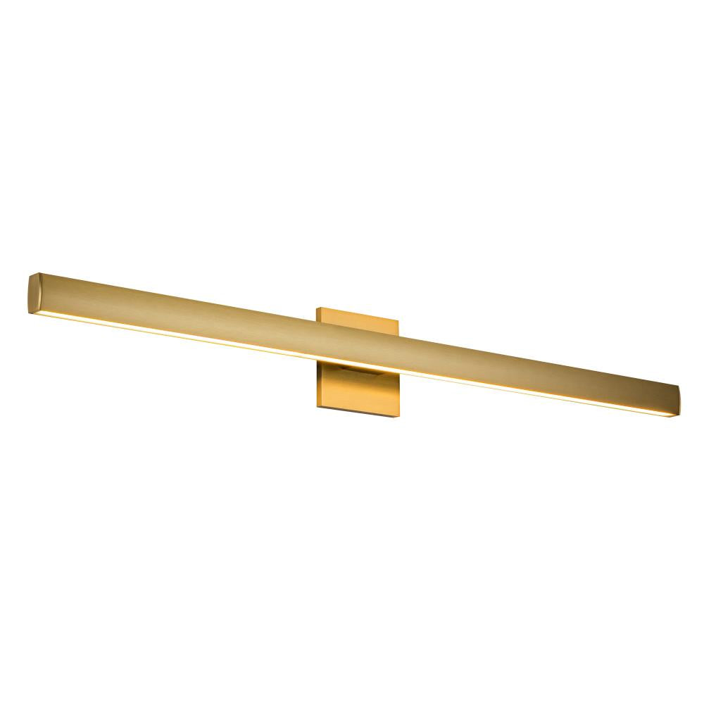 Kuzco Vera VL20338-BG Vanity Light Fixture, UL Damp Rated, Brushed Gold
